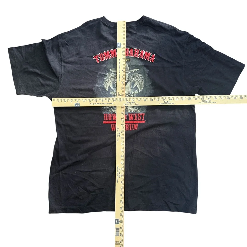 Tommy Bahama Relax‎ How The West Was Rum Graphic T-Shirt Black XL Cotton